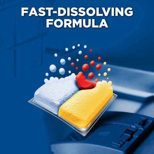 Finish Quantum Dishwashing Tablets Lemon 100 Pack