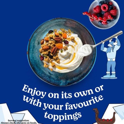 Danone Skyr High Protein 0% Fat Natural Yoghurt 800g