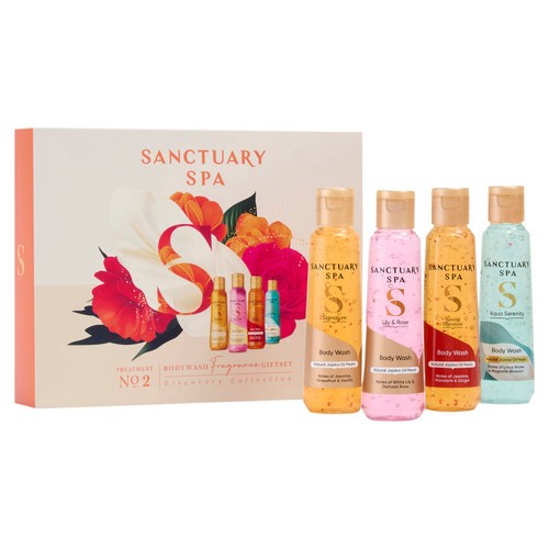 Sanctuary Spa Discovery Body Wash Fragrance Collection