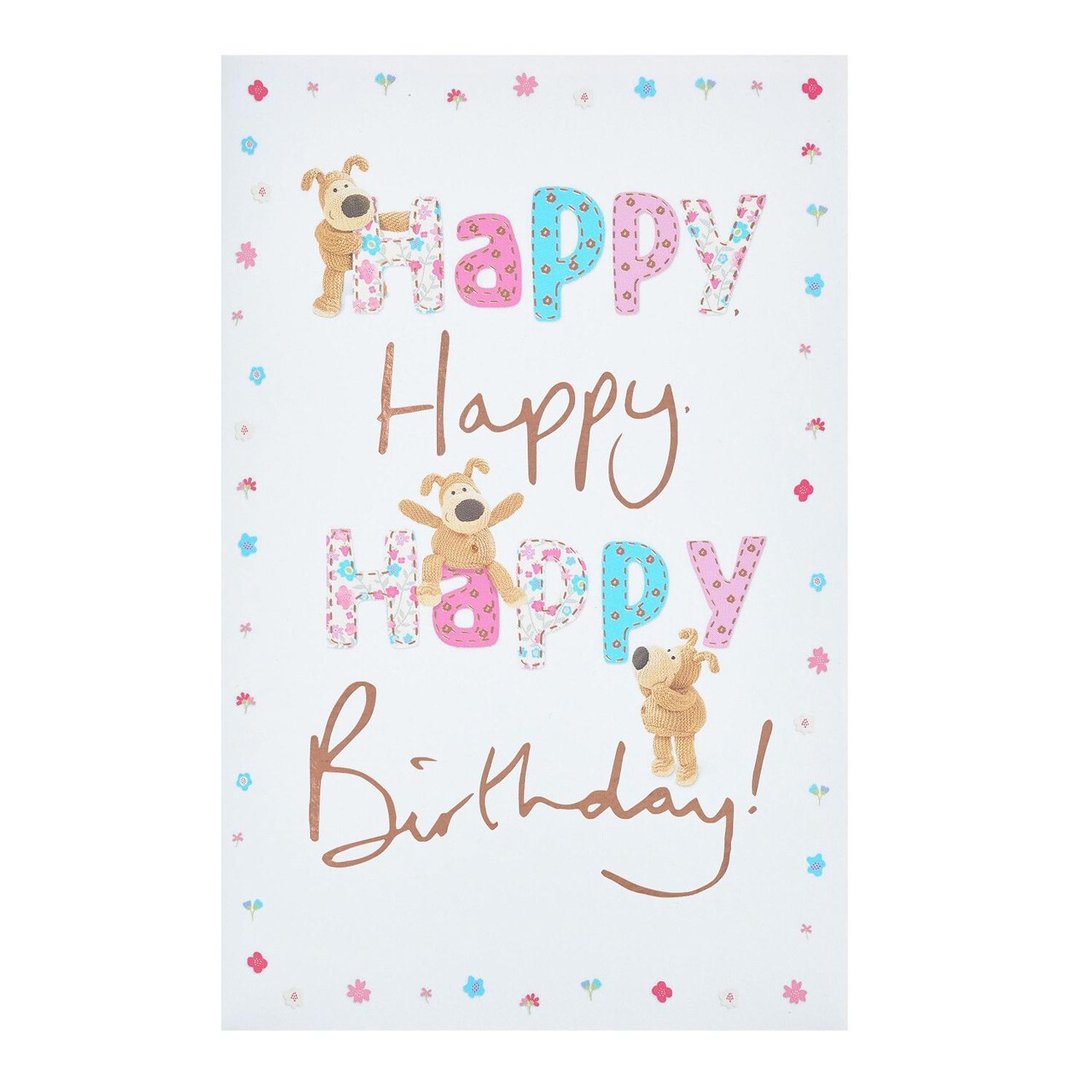 Boofle Cute Happy Birthday Card