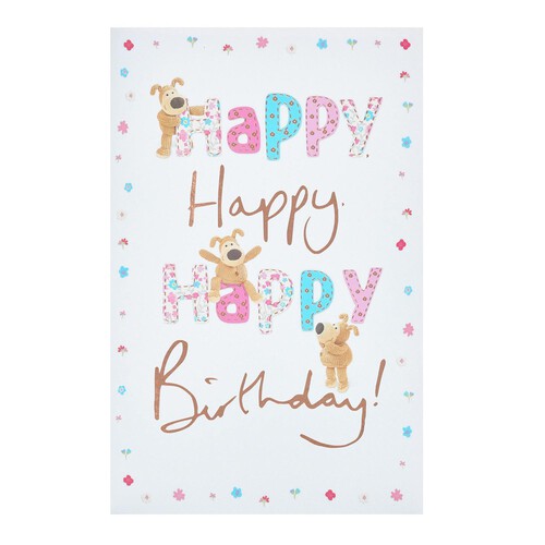 Boofle Cute Happy Birthday Card L011