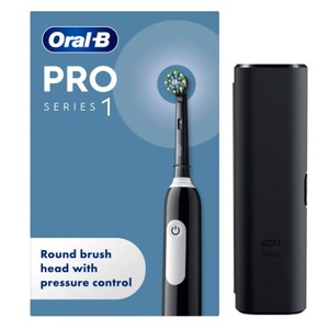 Oral-B Pro 1 680 Black Electric Rechargeable Toothbrush & Travel Case