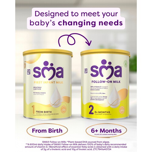 SMA PRO First Baby Milk Formula From Birth