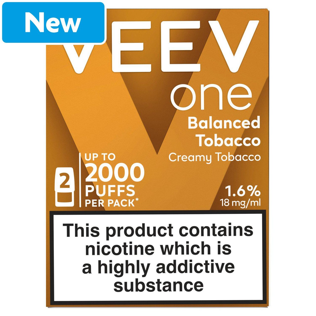 Veev One Balanced Tobacco 1.6% Veev Pods