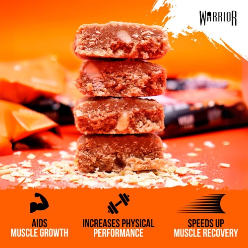 Warrior Raw Protein Flapjack Salted Caramel 75g