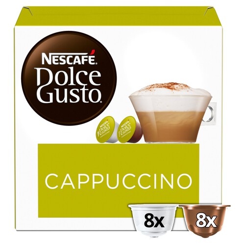 Nescafe Dolce Gusto Cappuccino Coffee Pods x 16