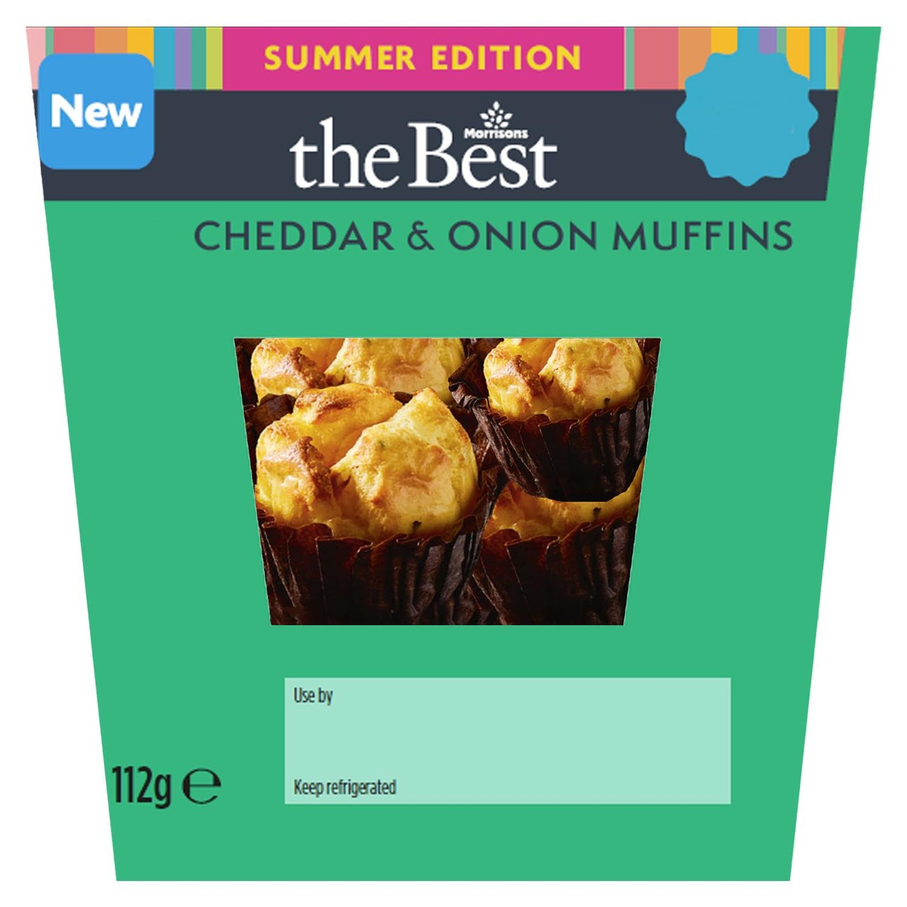 Morrisons The Best Dinky Cheese & Onion Muffins 127g