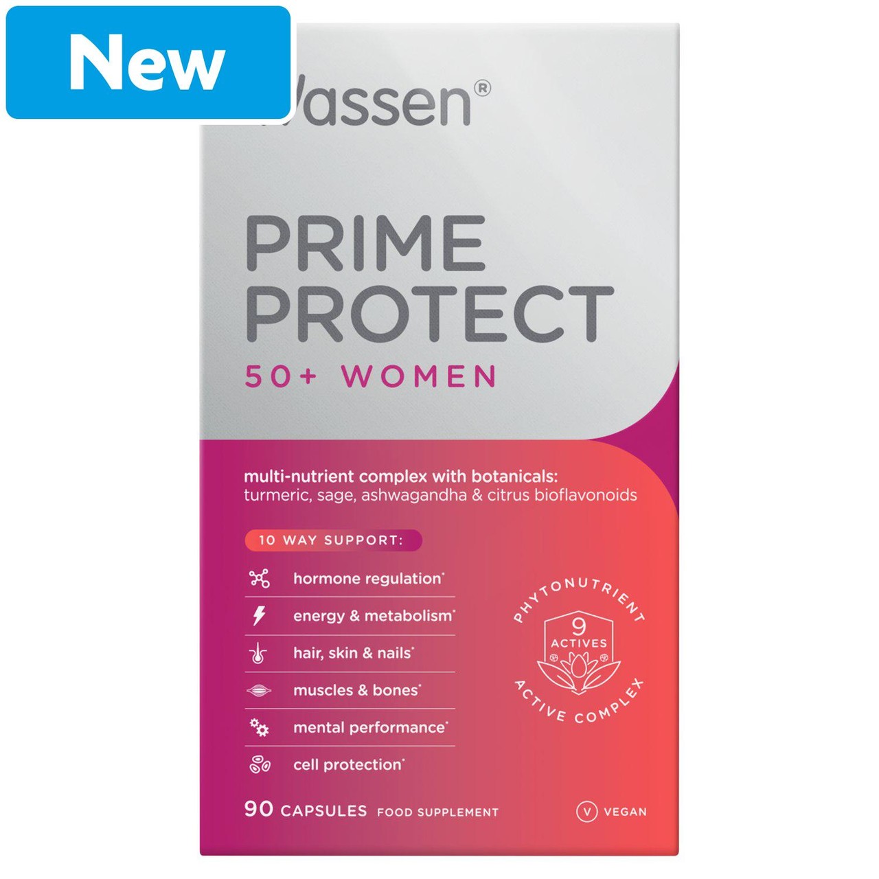 Wassen Prime Protect 50+ Women Capsules