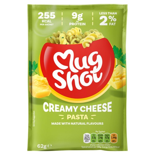 Mug Shot Pasta Creamy Cheese  62g