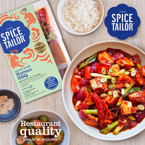 The Spice Tailor Korean Bbq Sauce Kit 