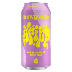 Brewgooder Dripp Passionfruit Fruit Beer 440ml product image