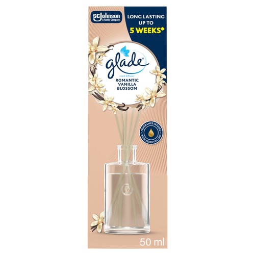 Glade Romantic Vanilla Blossom Reed Diffuser 50ml