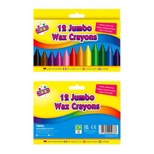 Tallon Jumbo Wax Crayons