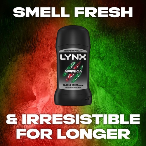Lynx Anti-perspirant Deodorant Stick Africa 50ml Morrisons