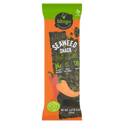 Bibigo Chilli Seaweed Snack 