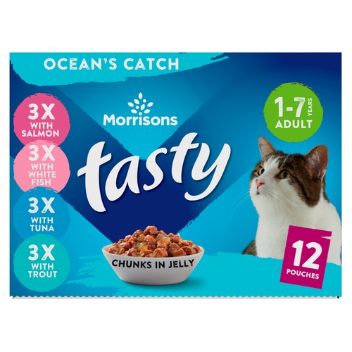 Morrisons complete fish selection in jelly pouches