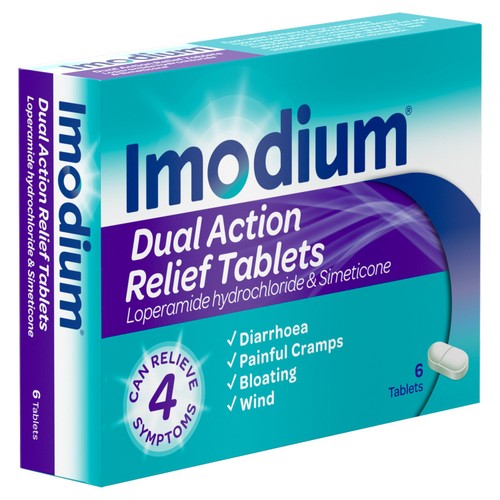 Imodium Plus Comfort Tablets