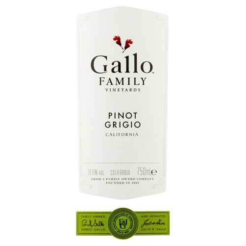 Gallo Family Vineyards Pinot Grigio White Wine