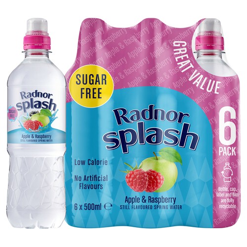 Radnor Splash Apple & Raspberry Still Water 