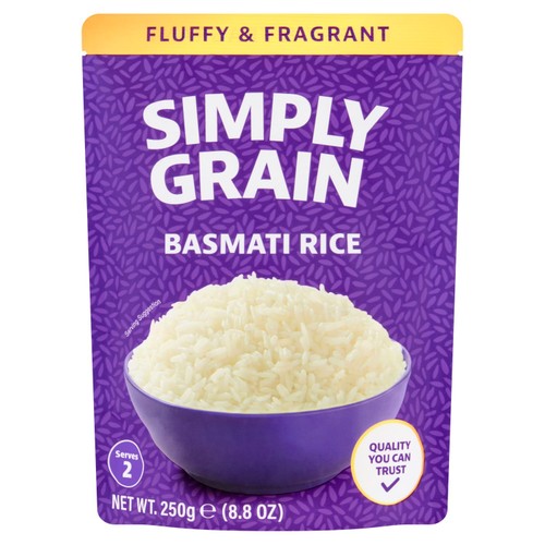 Veetee Simply Grain Basmati Rice 250g