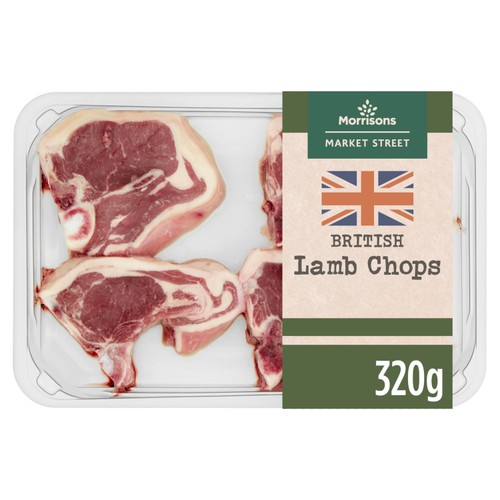 Morrisons British Lamb Chops 320g