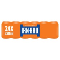 IRN-BRU Soft Drink Can Multipack 24 x 330ml