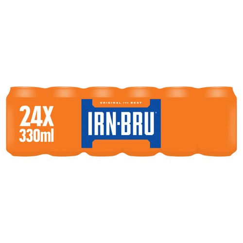 IRN-BRU Soft Drink Cans
