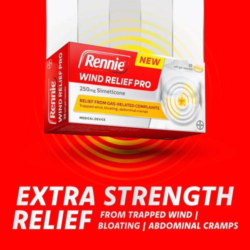 Rennie Wind Relief Pro 20 Pack
