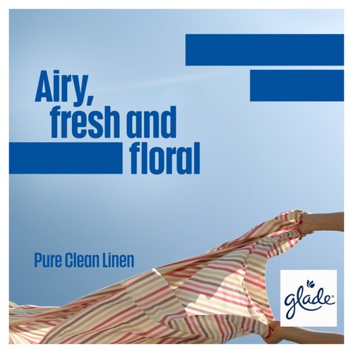 Glade One Refill Pure Clean Linen 2 X 13Ml