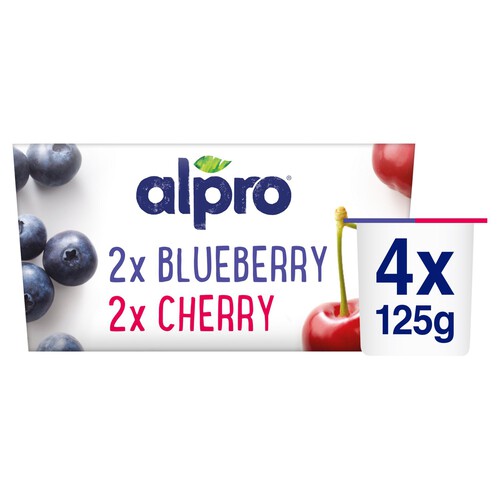 Alpro Blueberry & Cherry Yoghurt Alternative 