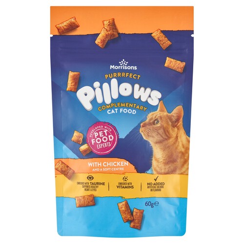 Morrisons Cat Snack Chicken Pillow  