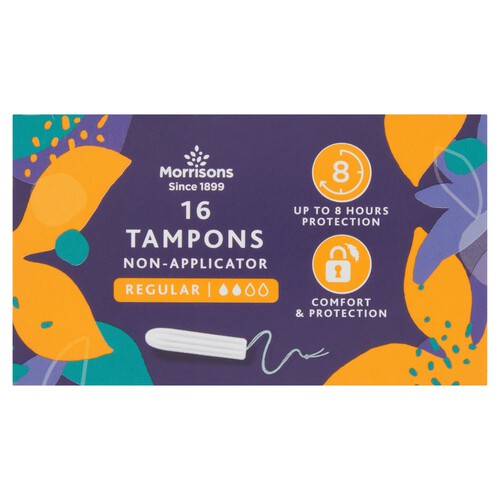 Morrisons Tampons Non-Applicator Regular