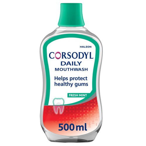 Corsodyl Daily Gum Care Mouthwash Alcohol Free Fresh Mint