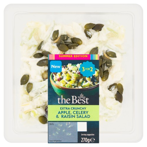 Morrisons apple celery raisin salad