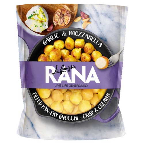  Rana Garlic And Mozzarella Filled Pan Fry Gnocchi 