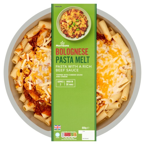 Morrisons Bolognese Pasta  Melt 