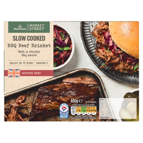 Morrisons Slow Cooked Beef Brisket With A Sticky BBQ Sauce