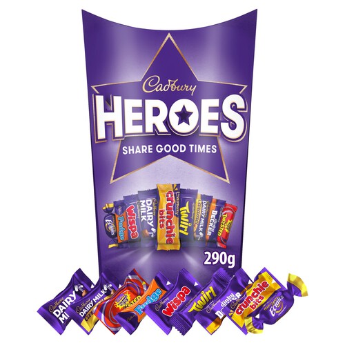 Cadbury chocolate Heroes Carton