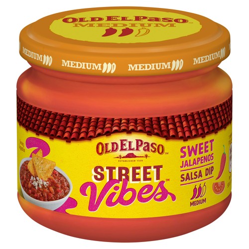 Old El Paso Salsa Dip Street Vibes Sweet Jalapeno 335g