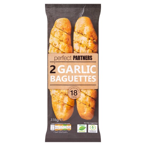 Morrisons Garlic & Parsley Baguettes