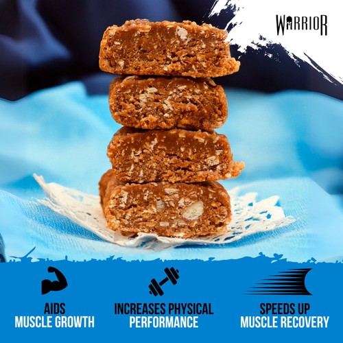 Warrior Raw Protein Flapjack Honey Berry 75g
