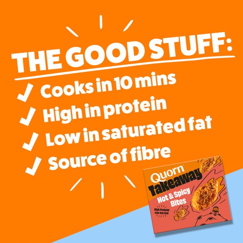 Quorn Vegetarian Hot And Spicy Bites 245g