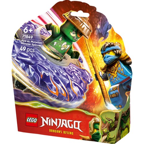 Lego Ninjago Nya Vs. Mutation Monster Spinner 71849