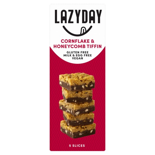 Lazy Day Free From Cornflake & Honeycomb Tiffin   5 Pack