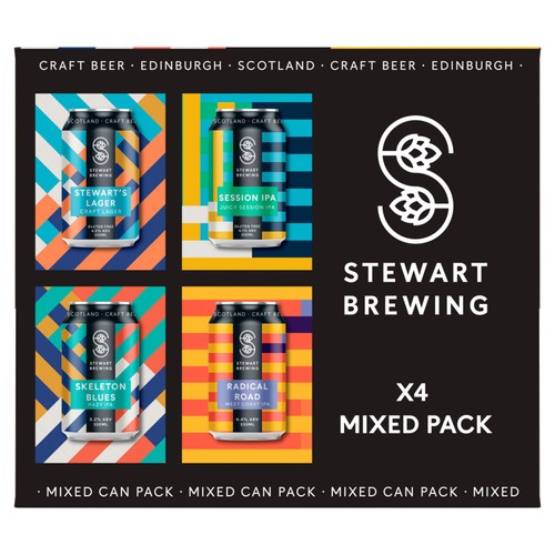 Stewart Brewing Mixed Can Cube 