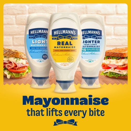 Hellmann's Real Squeezy Mayonnaise 750ml