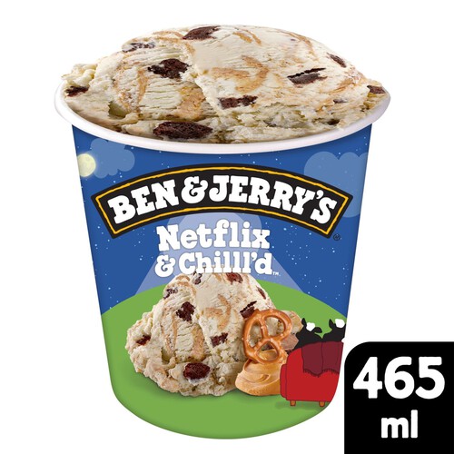 Ben & Jerry's Netflix & Chill'D Peanut Butter Ice Cream Tub