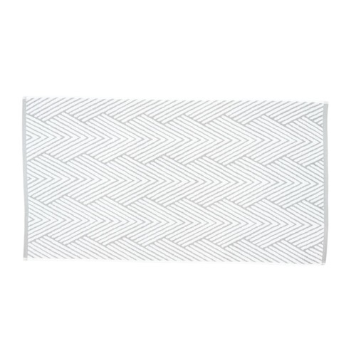 Nutmeg Home Natural Geo Bath Sheet