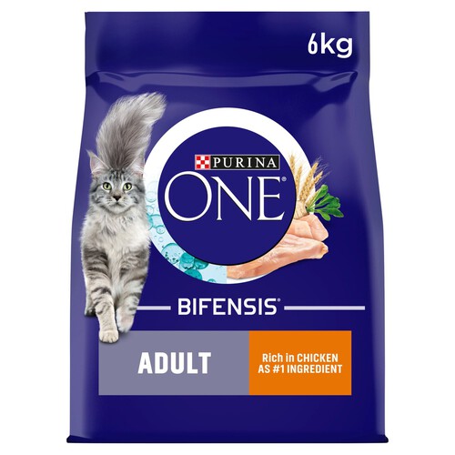 Purina ONE Adult Dry Cat Food Rich in Chicken 6kg