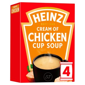 Heinz Cream of Mushroom Cup Soup 4 x 17.5g (70g)